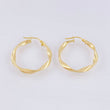 Candongas Bella 1.85gr / 2.8cm / Oro Amarillo 18K *