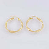Candongas Bella 1.85gr / 2.8cm / Oro Amarillo 18K *
