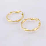 Candongas Bella 1.85gr / 2.8cm / Oro Amarillo 18K *