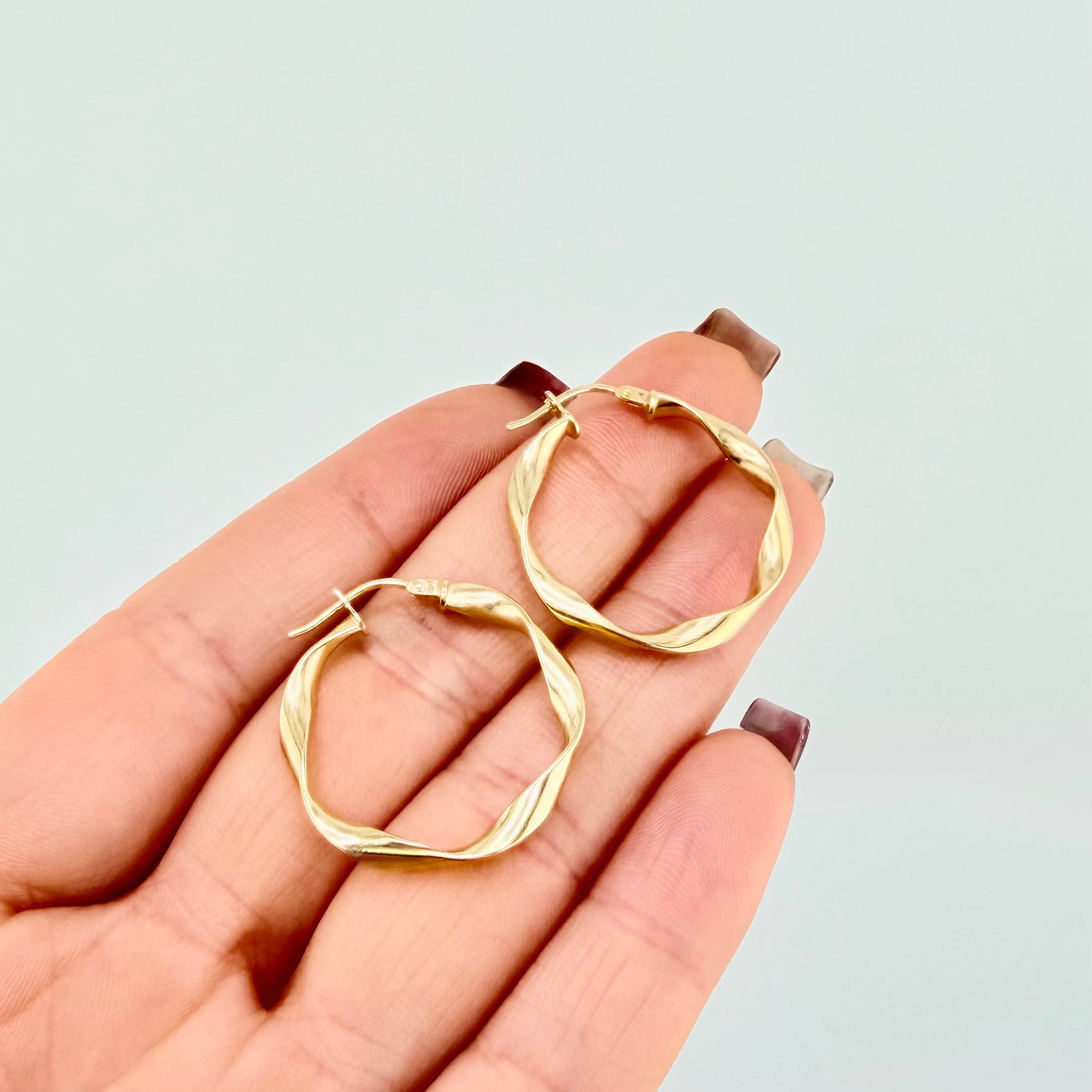 Candongas Bella 1.85gr / 2.8cm / Oro Amarillo 18K *