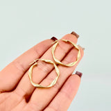 Candongas Bella 1.85gr / 2.8cm / Oro Amarillo 18K *