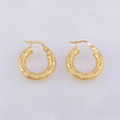 Candongas Noel 2.1gr / 2cm / Oro Amarillo 18K