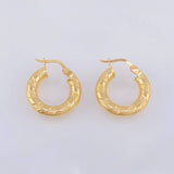 Candongas Noel 2.1gr / 2cm / Oro Amarillo 18K