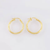 Candongas Mary 1.6gr / 2.3cm / Oro Amarillo 18K *