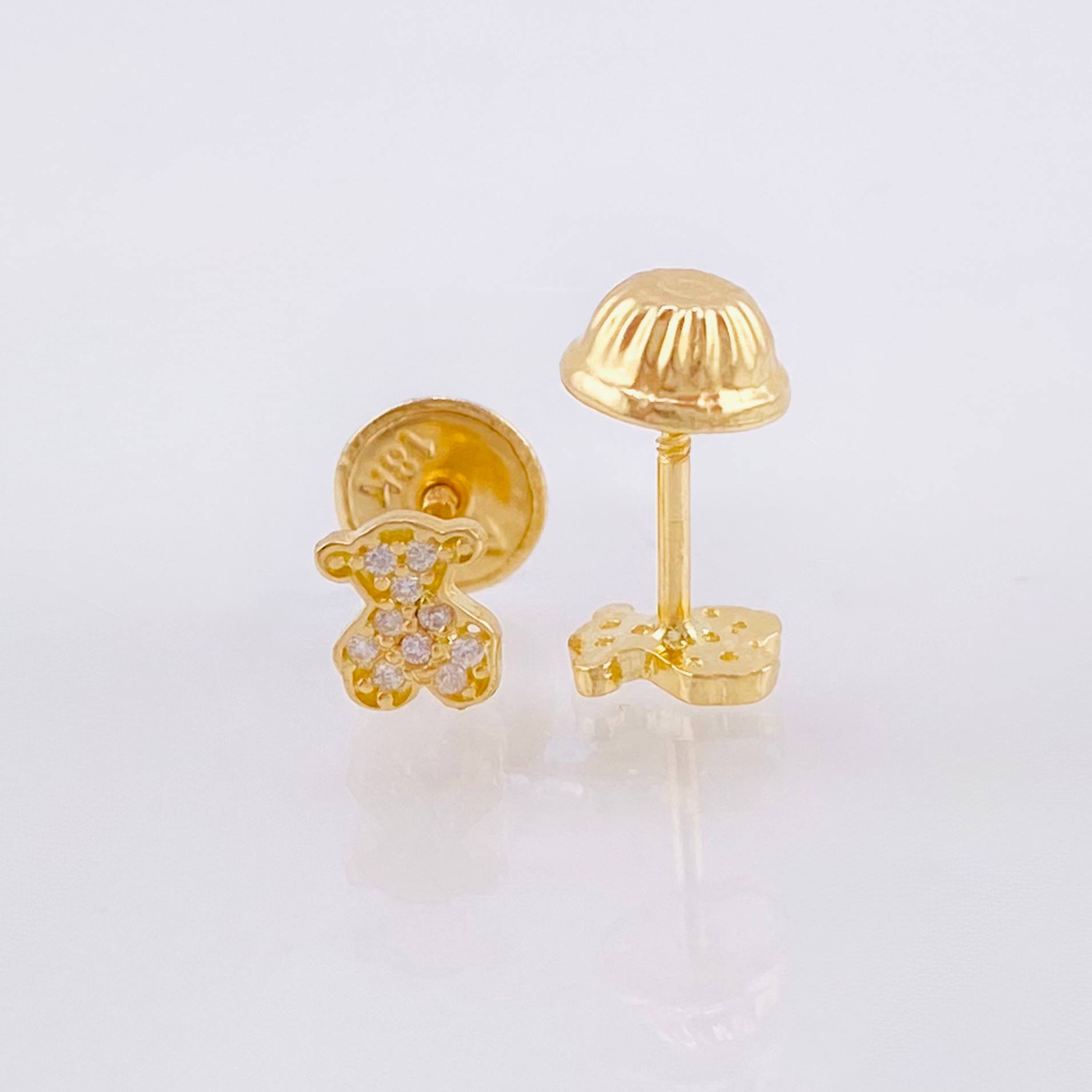 Topos Oso Ts 1 g / 2.2 mm Oro Amarillo 18K