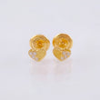 Topos Corazón Medio Destello 0.6gr / 3.9mm Oro Amarillo 18K ©