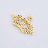 Herraje Corona Realeza Imperial 2gr / 2.5cm / Oro Amarillo 18K