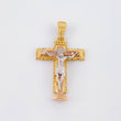 Dije Cruz Cristo 4.9gr / 3.5cm / Tres Oros 18K ©