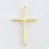 Dije Cruz Cubica 2.05gr / 2.8cm / Oro Amarillo 18K *
