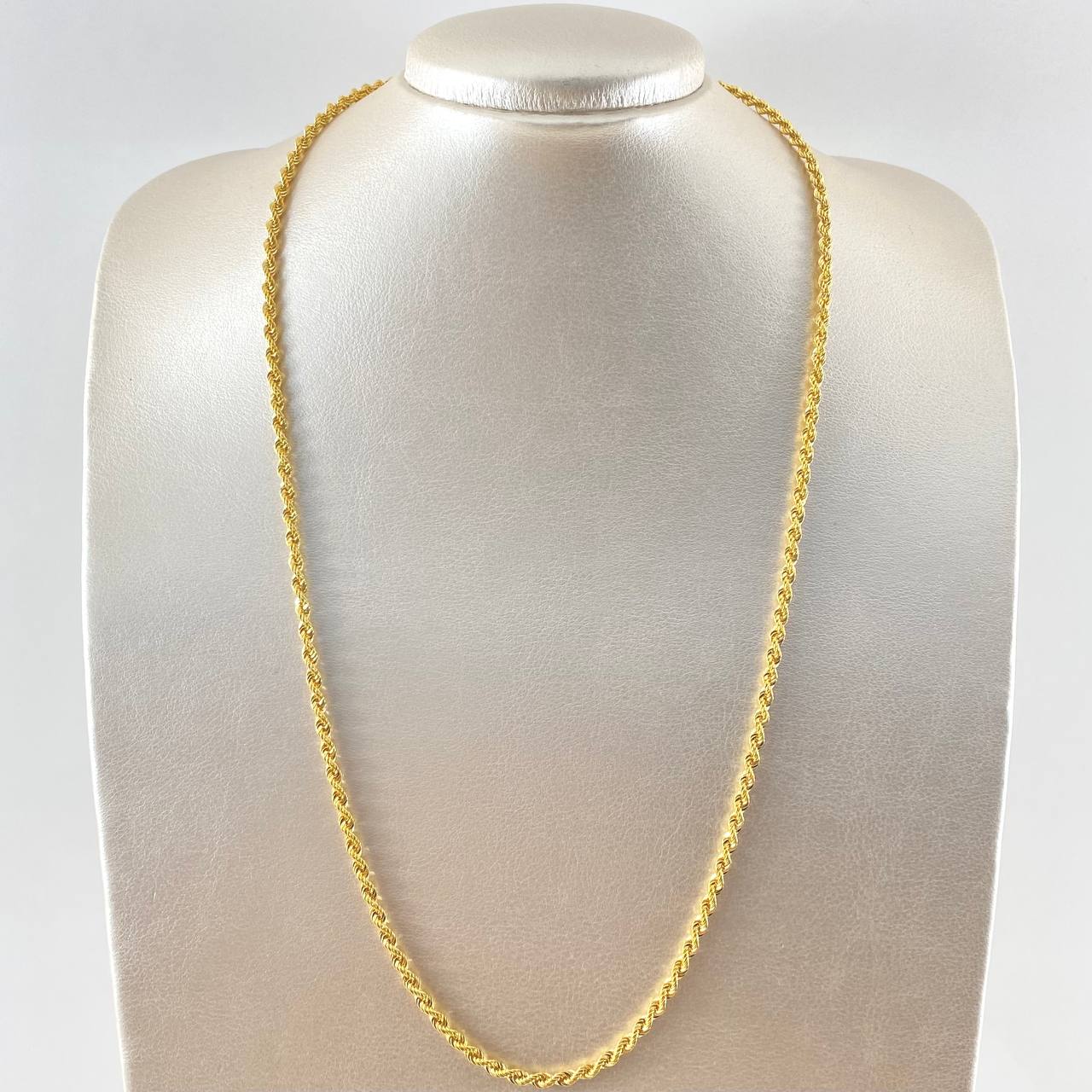 Cadena Lazo 6gr / 60cm / 3mm Oro Amarillo +3 18K