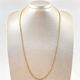 Cadena Cubana 6.45gr / 60cm / 3.4mm Oro Amarillo +0 18K *