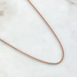 Cadena Franco 4.45gr / 50cm / 1.2mm Oro Rosa +3 18K ©