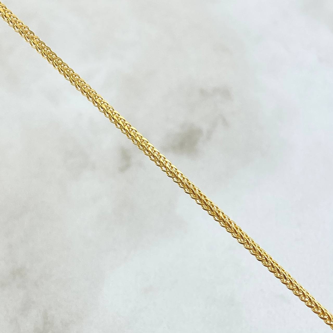 Cadena Franco 3.85gr / 60cm / +3 Oro 18K