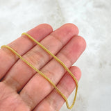 Cadena Franco 3.85gr / 60cm / +3 Oro 18K