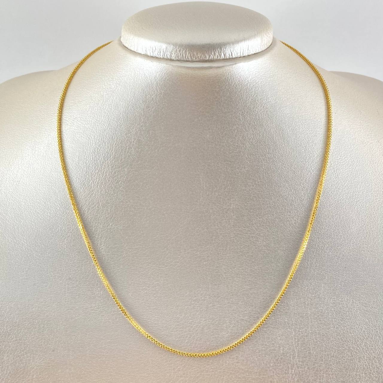 Cadena Franco 2gr / 45cm / 1.7mm Oro Amarillo +4 18K *