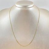 Cadena Plana 1.75gr / 50cm / +3 Oro 18K ©