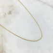 Cadena Plana 1.75gr / 50cm- +3 Oro 18K