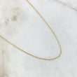 Cadena Plana 1.3gr / 45cm / +3 Oro 18K ©