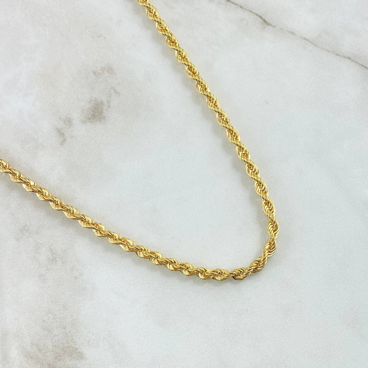 Cadena Lazo 9.2gr / 65cm / +3 Oro 18K ©