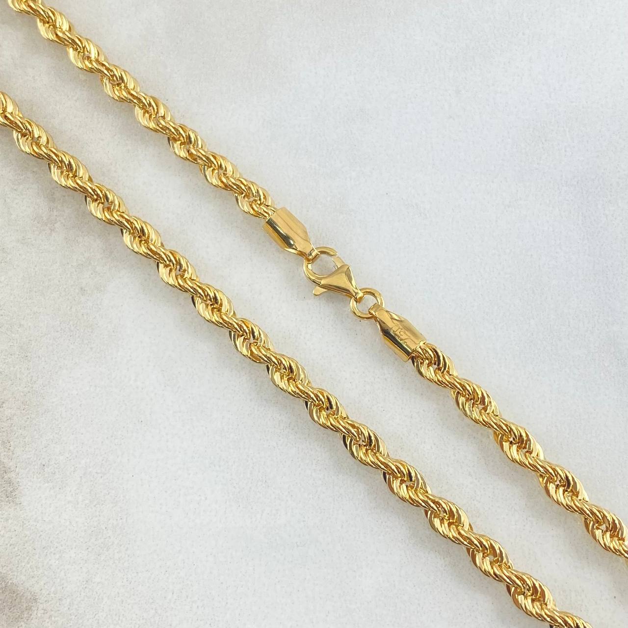 Cadena Lazo 7.3gr / 55cm / 3.6mm Oro Amarillo +3 18K