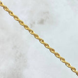 Cadena Lazo 4.75gr / 45cm / 3mm Oro Amarillo +3 18K *