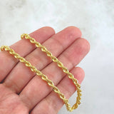 Cadena Lazo 7.45gr / 55cm / 3.6mm Oro Amarillo +3 18K
