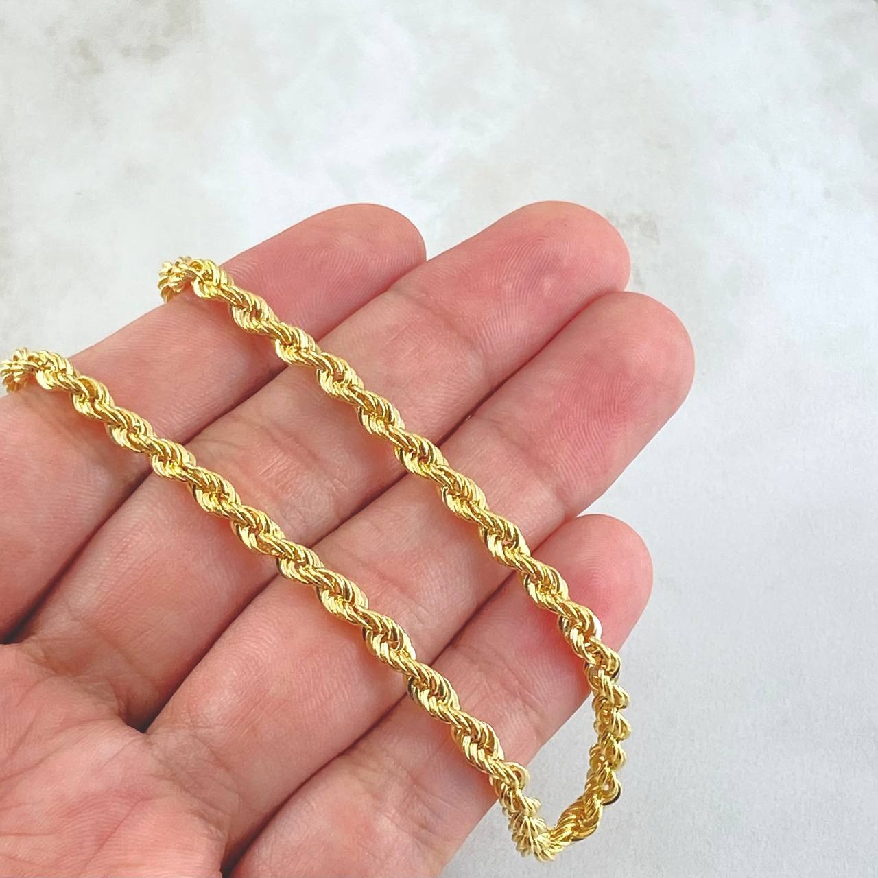 Cadena Lazo 4.75gr / 45cm / 3mm Oro Amarillo +3 18K *