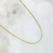 Cadena Mini Espejo 1.1gr / 40cm / 1mm Oro Amarillo +3 18K *