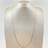 Cadena Plana 3.05gr / 60cm / +3 Oro 18K ©