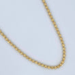 Cadena Militar 29gr / 65.8cm / Nac.Esp. Oro 18K $
