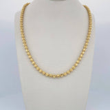 Cadena Militar 29gr / 65.8cm / Nac.Esp. Oro 18K $