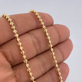 Cadena Militar 22.2gr / 65.5cm / Nac.Esp. Oro 18K &