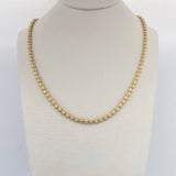 Cadena Militar 22.2gr / 65.5cm / Nac.Esp. Oro 18K &