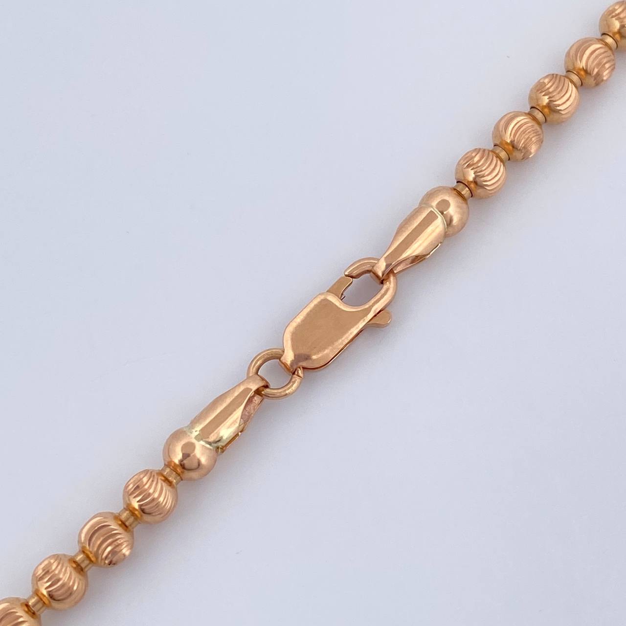 Cadena Militar 28.55gr / 68cm / Nac.Esp. Oro 18K $