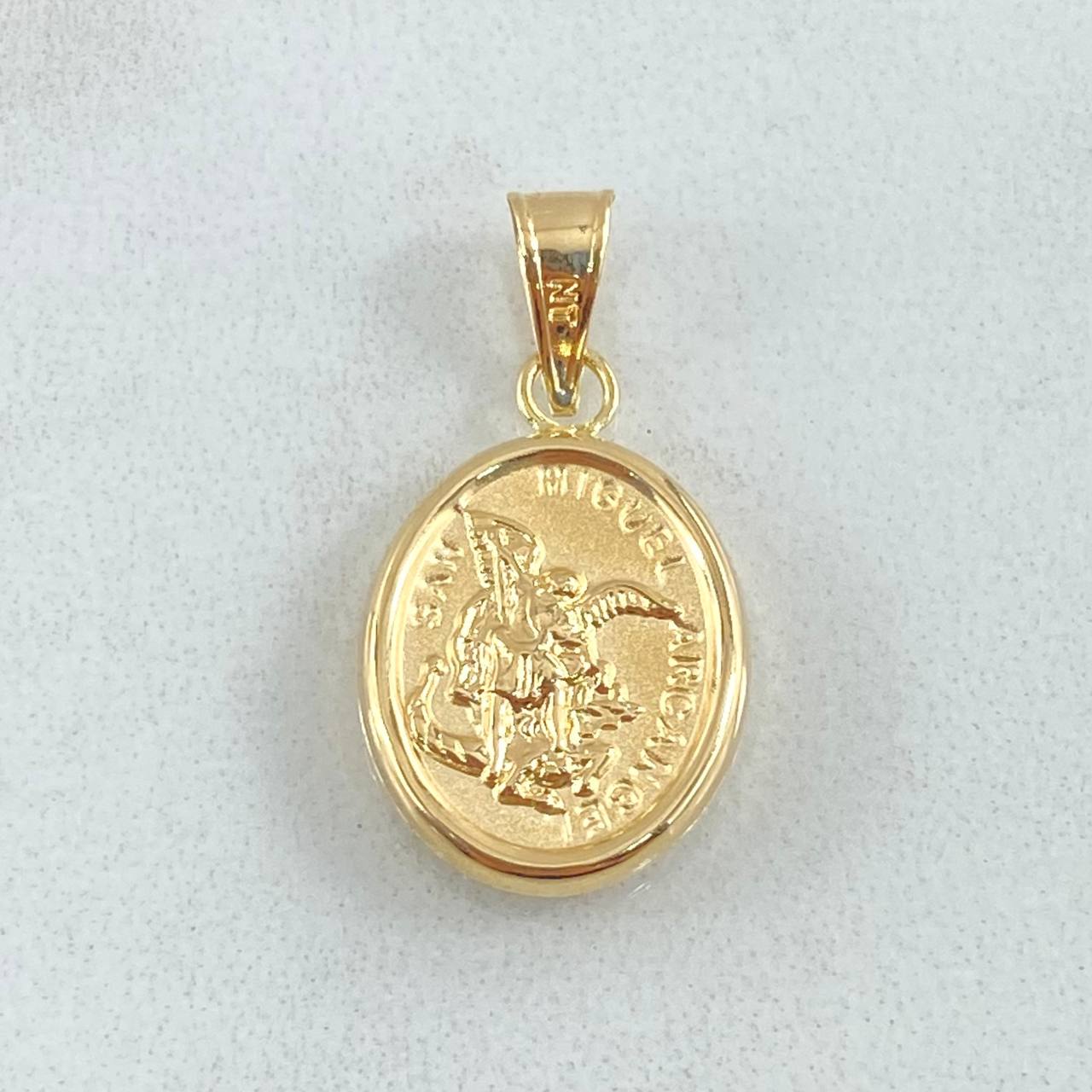 Dije San Miguel Arcangel 1.05gr / 2.5cm / Oro Amarillo 18K