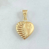 Dije Corazon Te Amo 1.1gr / 2.5cm / Oro 18K