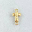 Herraje Cruz Cristo 0.4gr / 1.7cm / Oro 18K *