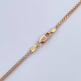 Cadena Veneciana 6.1gr / 45.5cm / 1.4mm Tres Oros +3 18K &