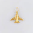 Dije Avion 0.55 g / 1.8 cm Oro Amarillo 18K