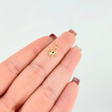 Dije Mariposa 0.45gr / 1.5cm / Oro Amarillo 18K