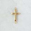 Herraje Cruz 0.65gr / 3cm / Lisa Oro Amarillo 18K