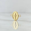 Herraje Virgen Milagrosa 0.5gr / 1.4cm / Troquelada Oro Amarillo 18K ©