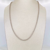 Cadena Ice 15.95g / 60cm / 1.2mm Oro Blanco 18K