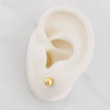 Topos Bola Diamantada 0.9g / 7mm Oro Amarillo 18K