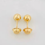 Topos Bola Diamantada 0.9g / 7mm Oro Amarillo 18K