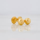 Topos Bola Diamantada 0.9g / 7mm Oro Amarillo 18K