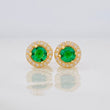 Topos Halo Circulo 0.95g / 6.2mm Oro Amarillo 18K