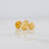 Topos Corazón 0.5g / 5mm Oro Amarillo 18K