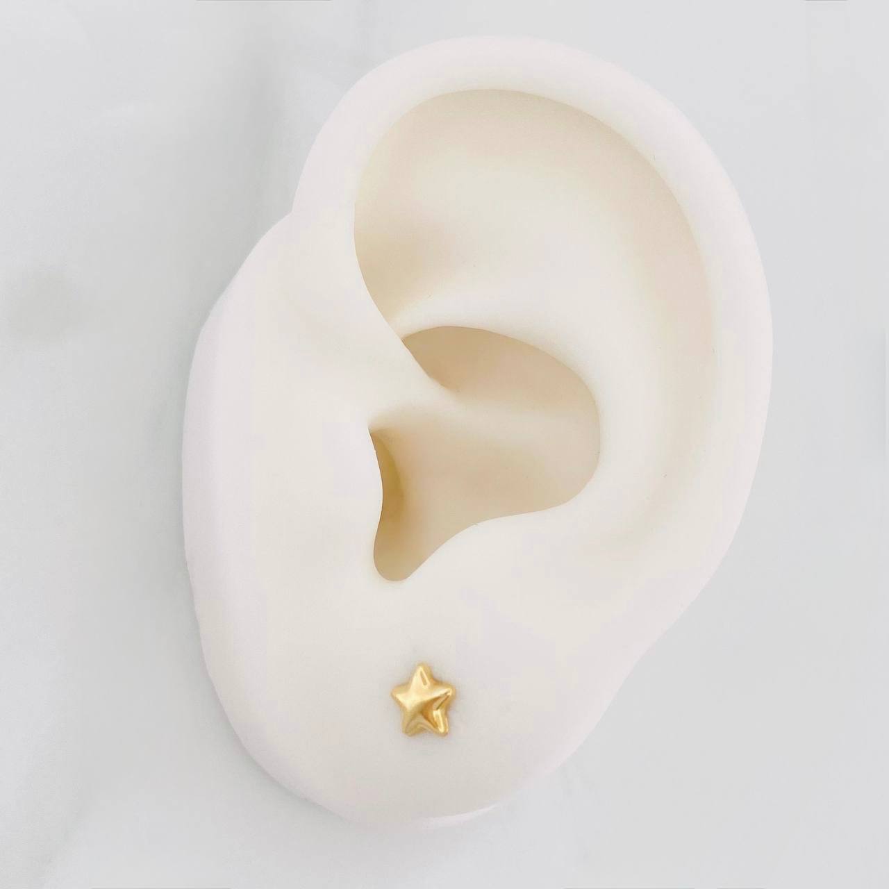 Topos Estrella 0.45g / 5.3mm Oro Amarillo 18K