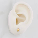Topos Estrella 0.45g / 5.3mm Oro Amarillo 18K